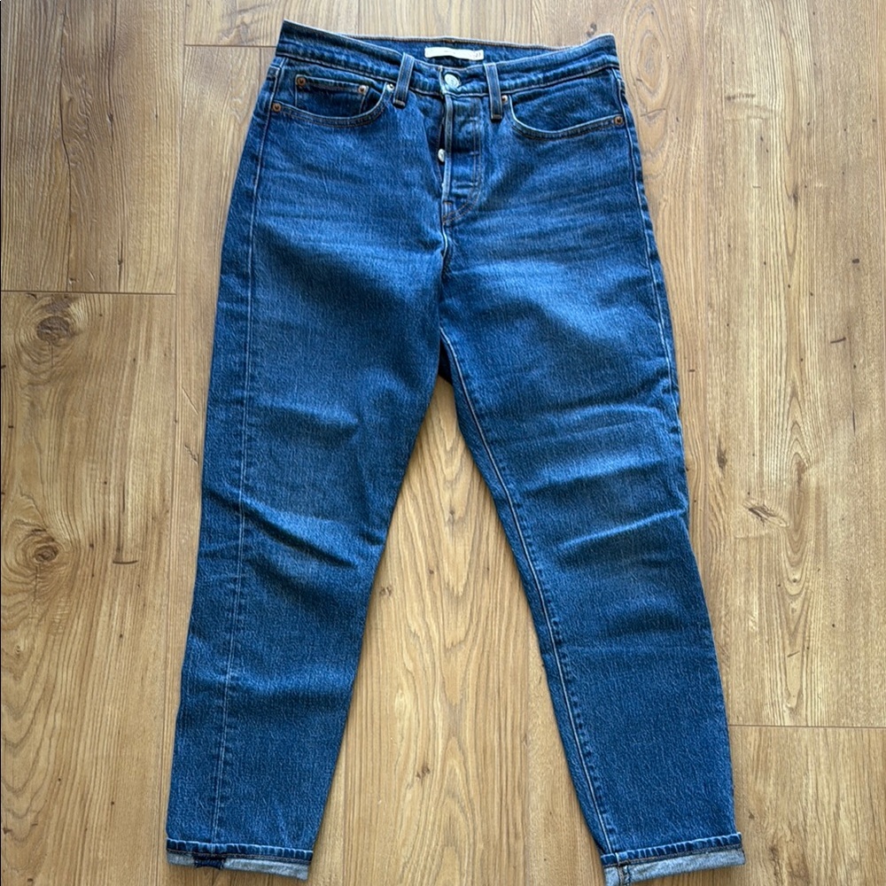 Levi’s Wedgie Blue Jeans